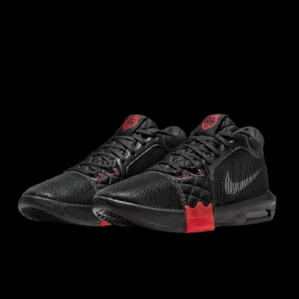 Nike Lebron Witness 8 Bred Mens Black University Red